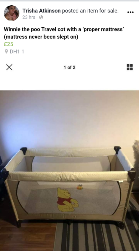 proper mattress for travel cot